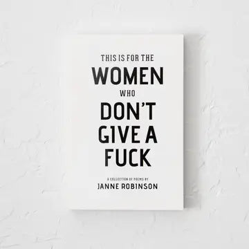 This is for the women who don't give AF