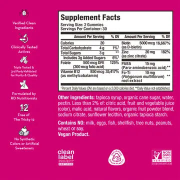Hum hair vitamins