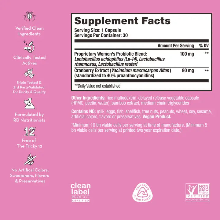 Hum Vaginal Probiotic Capsules
