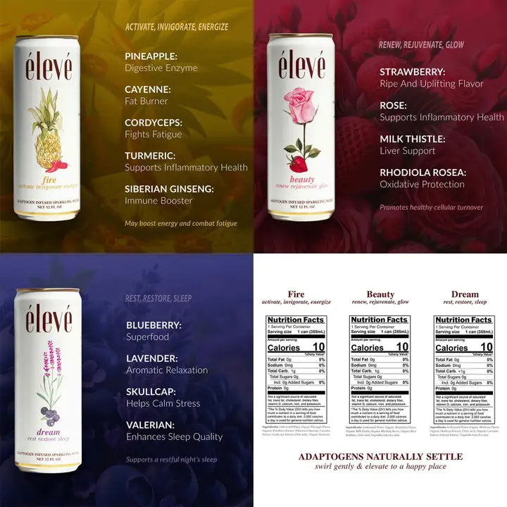 Eleve' Infused Sparkling Water